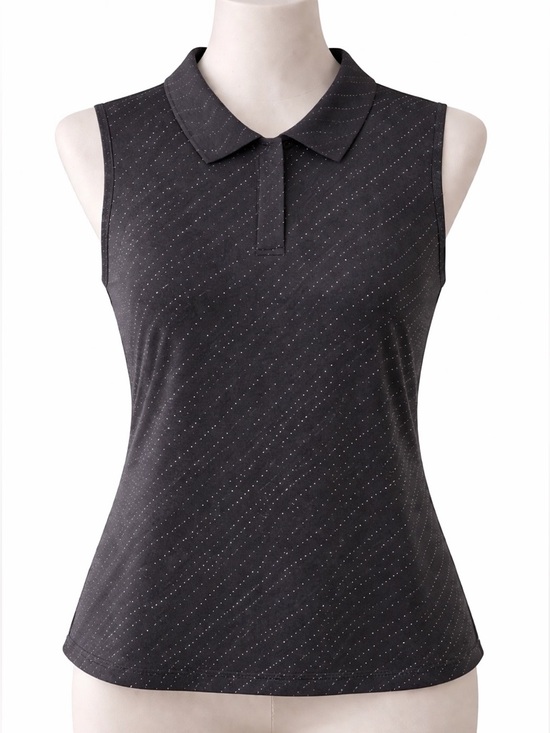 Nike Tops - Nike Women’s DRI-FIT Black and White Golf Shirt